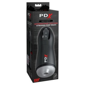 PDX Elite - Automatyczny Masturbator męski Suck-O-Matic ssąco-wibrujący Blowjob, 7 trybów ssania i 7 trybów wibracji