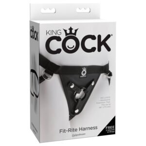 King Cock - Uprząż King Cock strap-on czarna