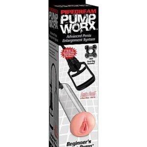 Pump Worx - Pompka do penisa z miękką waginą dla początkujących Pussy Pump