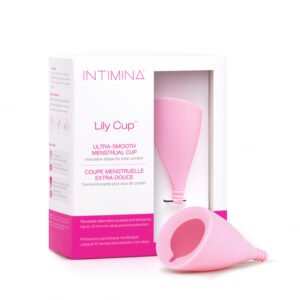 Kubeczek menstruacyjny Intimina Lily Cup, silikonowy, rozmiar A, pojemność 28ml