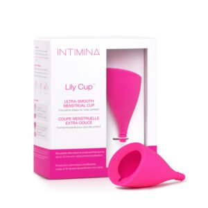 Kubeczek menstruacyjny Intimina Lily Cup, silikonowy rozmiar B, pojemność 32ml