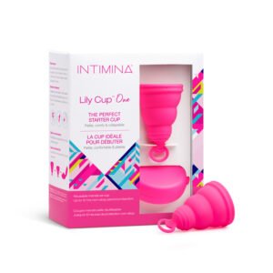Kubeczek menstruacyjny Intimina Lily Cup One, składany z etui